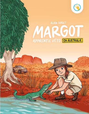Margot apprentie véto en Australie